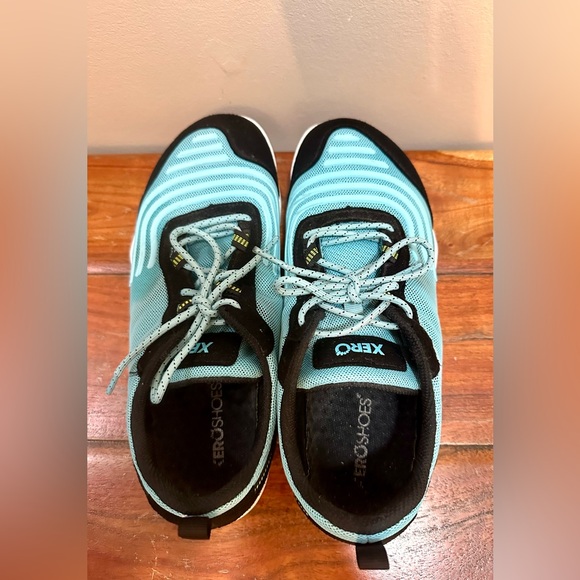 Xero Shoes 360 Women's Barefoot Cross-Training Sky Blue and Black Size 10 - Picture 6 of 7